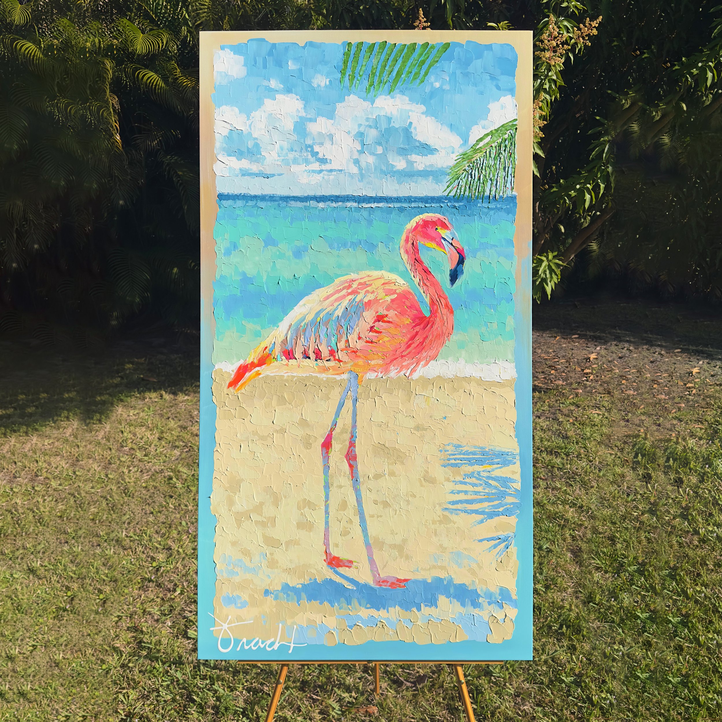 Flamingo Reflections 2